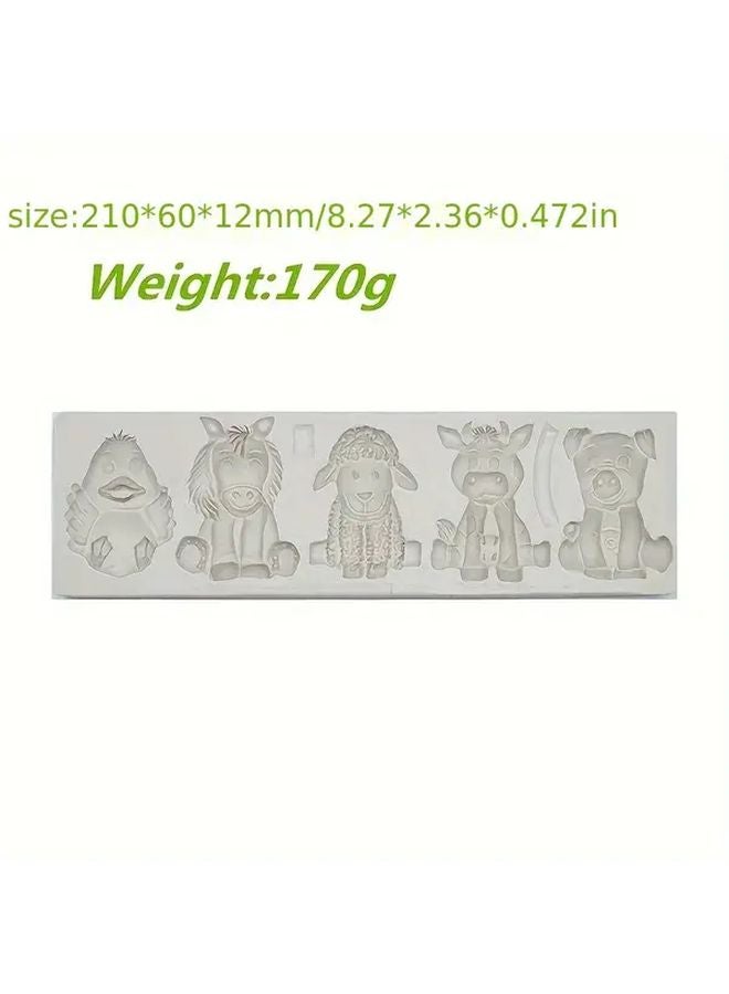 Gray Silicone Mold For DIY Baking Cakes Fondant Chocolates And Decorations - Image 3